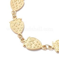 Браслеты из цепочек из нержавеющей стали 304&nbsp;BJEW-JB13023-01