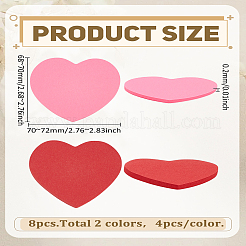 8 шт. бумажные стикеры STIC-WH0030-03B