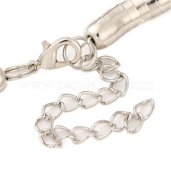 Ожерелья-нагрудники из ракушек из пресноводной воды NJEW-S427-01P-05