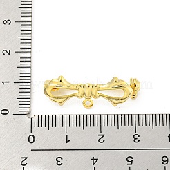 Broschenzubehör aus Messing mit Schleife&nbsp;LS-KK-H738-35G