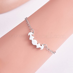 20 шт. 2-х цветные подвески-соединители из нержавеющей стали 304&nbsp;STAS-SZ0003-12