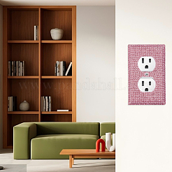 Пластиковая защитная крышка переключателя со стразами&nbsp;AJEW-WH0596-465B