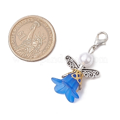 100 шт. 5-х цветный ангел из акрила и АБС-пластика HJEW-JM02723