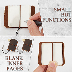 Carnet en cuir&nbsp;AJEW-CP0006-68C