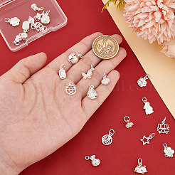 24шт 24 стиля латунные подвески&nbsp;FIND-PH0020-24