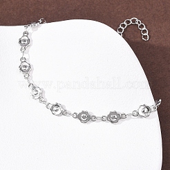 Браслеты-цепочки из нержавеющей стали 304&nbsp;BJEW-P376-04P