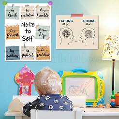 Прямоугольник с выкройкой лица&nbsp;DIY-WH0349-119J