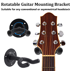 4 sac de crochet mural en fer pour guitare&nbsp;ODIS-GA0001-90