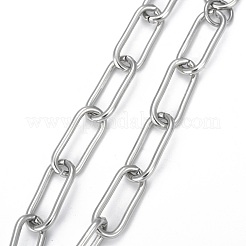 Браслеты-скрепки из нержавеющей стали 304 STAS-P001-59P