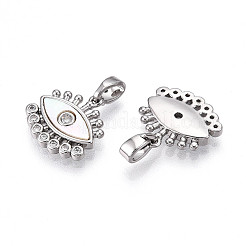 Латунные микро проложить кубического циркония подвески&nbsp;KK-N258-04P