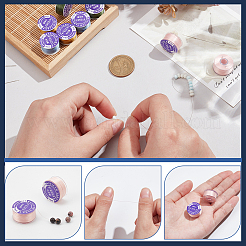 2 рулон ниток для бисероплетения из полиэстера со специальным покрытием&nbsp;OCOR-NB0002-06H