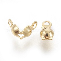 Embouts de perles en acier inoxydable 304&nbsp;LS-A-STAS-P221-17G