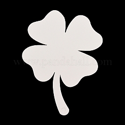 50 etichetta regalo in carta trifoglio&nbsp;AJEW-D065-01B