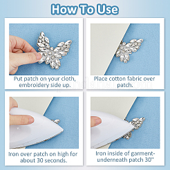 6 шт. стеклянные вискозные аксессуары украшения аксессуары&nbsp;DIY-FH0008-97