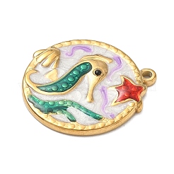 Подвески из нержавеющей стали 304 с эмалью&nbsp;LS-STAS-A092-01A-G