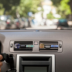 8 шт. зажимы для воздуховодов автомобиля из натурального драгоценного камня&nbsp;HJEW-DC00108