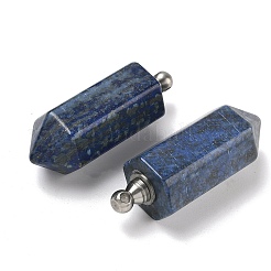 Подвески для флаконов духов из натурального лазурита&nbsp;G-H332-09P-04