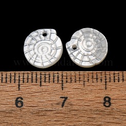 Natürliche weiße Muschel Anhänger&nbsp;SH-CBA2978-24