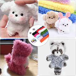 10 набор самодельных плюшевых палочек&nbsp;FIND-SC0020-88