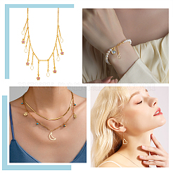 120 шт. 6 стиля подвески из нержавеющей стали 304&nbsp;STAS-AR0002-58G