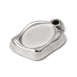 Cabochon pendenti in acciaio inossidabile 304&nbsp;SA-CBA9B1E-01E-P