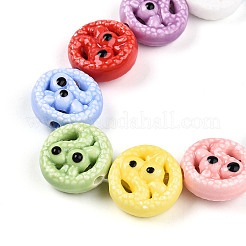 Фарфора ручной работы шарик нити PORC-N011-01E