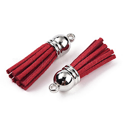 Искусственные замши кисточкой подвесные украшения FIND-R095-020P