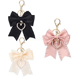 3шт брелок из сплава 3 стилей&nbsp;HJEW-CN0001-28