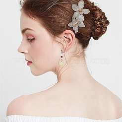 Пластиковые серьги с клипсами&nbsp;KY-AR0001-02