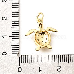 Латунные микро проложить кубического циркония подвески&nbsp;LS-KK-Q040-02G-G