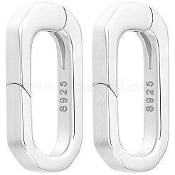 925 Federtorringe aus Sterlingsilber&nbsp;STER-BBC0009-75