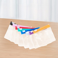 40 шт. 8-х цветные полиэтиленовые пакеты с застежкой-молнией ABAG-SP0001-18B