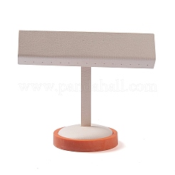 Серьги из искусственного мрамора из смолы AJEW-H117-05