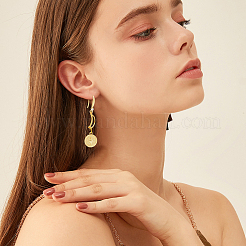 20 шт. латунные крючки для сережек из прозрачного кубического циркония&nbsp;ZIRC-BBC0002-80