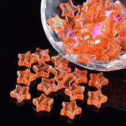 Экологичные прозрачные акриловые бусины&nbsp;TACR-YW0001-01B