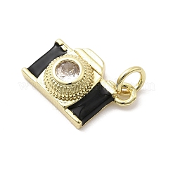 Латунные микро проложить кубического циркония подвески&nbsp;KK-Q098-36G-A01