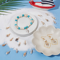 100 шт. Подвески из натуральных ракушек&nbsp;FIND-BBC0003-01