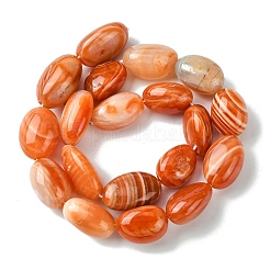 Натуральный красный ботсвана агат бисер пряди G-G117-A05-06