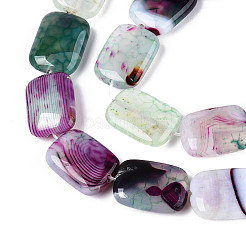 Chapelets de perles d'agate naturelle&nbsp;G-N356-03A-12