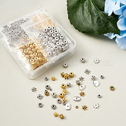 Тибетском стиле сплав Шарики прокладки&nbsp;PALLOY-TA0001-51