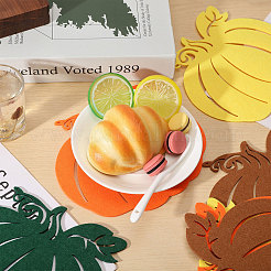 8 set de table en feutre&nbsp;AJEW-WH0695-119B
