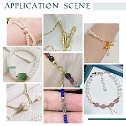 60шт латунные обжимные бусины KK-AR0003-26