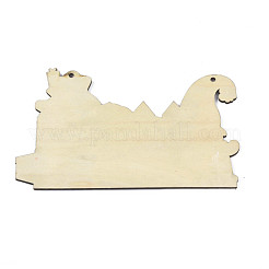 Подвесной орнамент из дерева&nbsp;WOOD-N005-66B