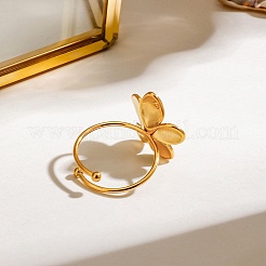 Кольца-манжеты из нержавеющей стали 304 для женщин RJEW-K296-03G