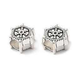 Европейские сплавочные бусины тибетского стиля  PALLOY-I220-02AS