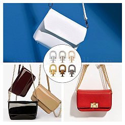 24 комплект из литого сплава с D-образной головкой и завинчивающейся кнопкой&nbsp;PURS-GF0001-03