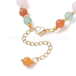 Регулируемый натуральный розовый кварц&nbsp;BJEW-JB13033