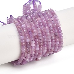 Chapelets de perles de jade blanche naturelle&nbsp;X-G-Z069-01L