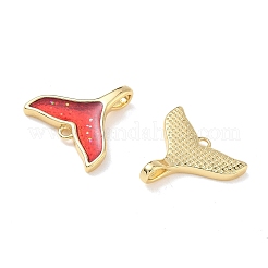 Латунь эмаль подвески&nbsp;KK-L256-46B-G