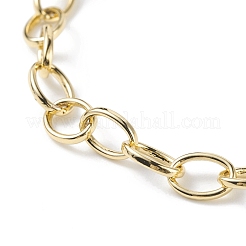 Bracelet chaînes de câbles en laiton pour hommes femmes&nbsp;BJEW-JB07252